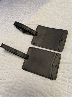 Set of 2 Luggage Tags Unused